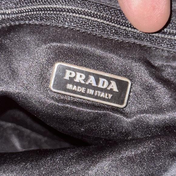 Prada beaded nylon clutch purse - Picture 11 of 13